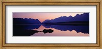 Framed Reflections, Upper Kananaskis Lake, Peter Lougheed Provincial Park, Kananaskis Country, Canadian Rockies, Alberta, Canada