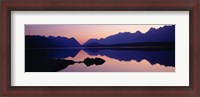 Framed Reflections, Upper Kananaskis Lake, Peter Lougheed Provincial Park, Kananaskis Country, Canadian Rockies, Alberta, Canada