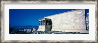 Framed Parthenon Complex Athens Greece