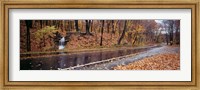 Framed Euclid Creek, Parkway, Ohio, USA