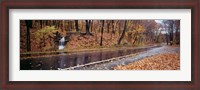 Framed Euclid Creek, Parkway, Ohio, USA