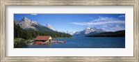 Framed Canada, Alberta, Maligne Lake