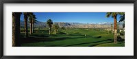 Framed Golf Course, Desert Springs, California, USA