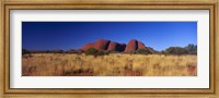Framed Mount Olga, Uluru-Kata Tjuta National Park, Australia
