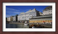 Framed Buildings at the waterfront, Palace Hotel, Helsinki, Finland