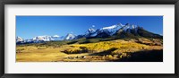 Framed USA, Colorado, Ridgeway, Last Dollar Ranch, autumn