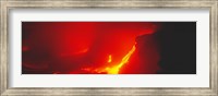 Framed Kilauea Volcano Hawaii HI USA