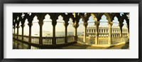 Framed Columns in Saint Mark Square, Venice