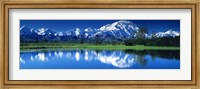 Framed Mt McKinley and Wonder Lake Denali National Park AK