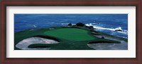 Framed Pebble Beach Golf Course 8th Green Carmel CA