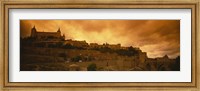 Framed Low angle view of a castle, Alcazar, Toledo, Spain