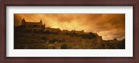 Framed Low angle view of a castle, Alcazar, Toledo, Spain