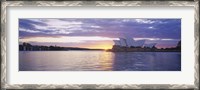Framed Sunset over Sydney Opera House