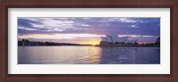 Framed Sunset over Sydney Opera House