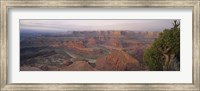 Framed High Angle View Of An Arid Landscape, Canyonlands National Park, Utah, USA