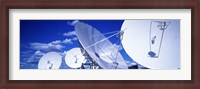 Framed Communication Satellite Brewster WA USA