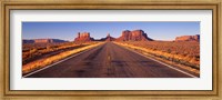 Framed Road Monument Valley, Arizona, USA