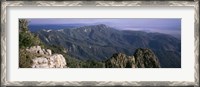 Framed Sandia Mountains, Albuquerque, New Mexico, USA