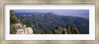 Framed Sandia Mountains, Albuquerque, New Mexico, USA