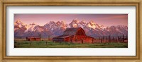 Framed Barn Grand Teton National Park WY USA