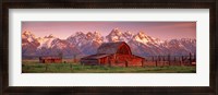 Framed Barn Grand Teton National Park WY USA