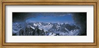 Framed Cave Mt Blanc France