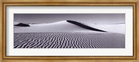 Framed Dunes in Black and White, New Mexico