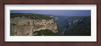 Framed Ardeche River, Provence, France
