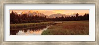 Framed Sunrise Grand Teton National Park, Wyoming, USA