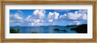Framed Trunk Bay St John US Virgin Islands