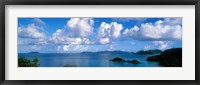 Framed Trunk Bay St John US Virgin Islands