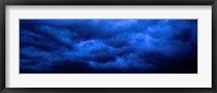 Framed Dramatic Blue Clouds