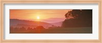Framed Sunrise Caledonia VT USA