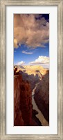 Framed Toroweap Point, Grand Canyon, Arizona (vertical)