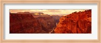 Framed Toroweap Point, Grand Canyon, Arizona (horizontal)