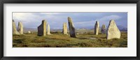 Framed Callanish Stones, Isle Of Lewis, Outer Hebrides, Scotland, United Kingdom