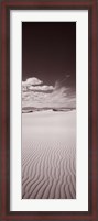 Framed Pattern in Dunes, White Sands, New Mexico