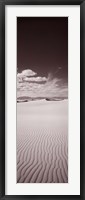Framed Pattern in Dunes, White Sands, New Mexico