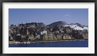 Framed High angle view of a city, Lucerne, Switzerland