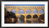 Framed Aqueduct, Pont Du Gard, Provence-Alpes-Cote d'Azur, France