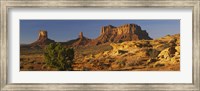 Framed Rock Formations, Monument Valley, Arizona, USA (day, horizontal)