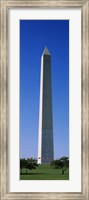 Framed Low angle view of the Washington Monument, Washington DC, USA