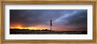 Framed Sunset, Barnegat Lighthouse State Park, New Jersey, USA