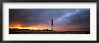 Framed Sunset, Barnegat Lighthouse State Park, New Jersey, USA