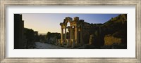 Framed Facade of a temple, Hadrian Temple, Ephesus, Turkey