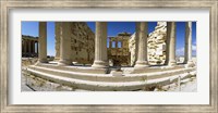 Framed Ruins of a temple, Parthenon, The Acropolis, Athens, Greece