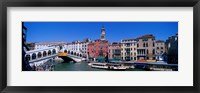 Framed Ponte di Rialto Venice Italy