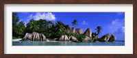 Framed La Digue, Island, The Seychelles, Africa