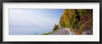 Framed Road, Lake, Brienz, Switzerland