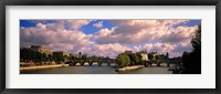 Framed France, Paris, Seine River